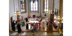 Ökumenischer Einschulungsgottesdienst in St. Crescentius (Foto: Karl-Franz Thiede)